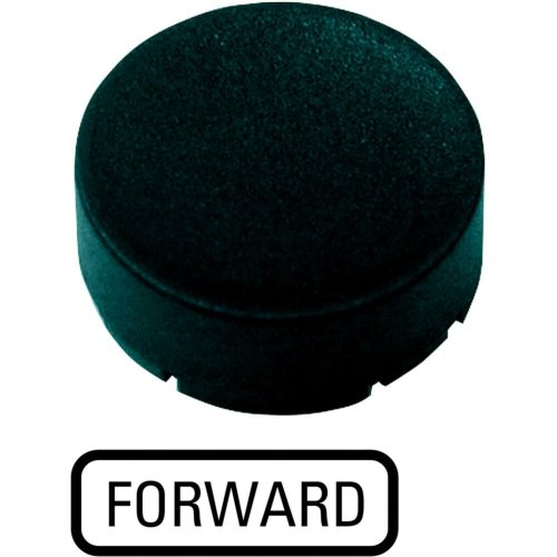 Eaton Indicatieplaatje, hoog zwart, FORWARD - Eaton 1160pic 845 c - 20065532