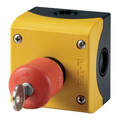 EATON noodstop kast behuizing met sleutel M22-PVS/KC11/IY - Eaton 116a107 l - 11011212