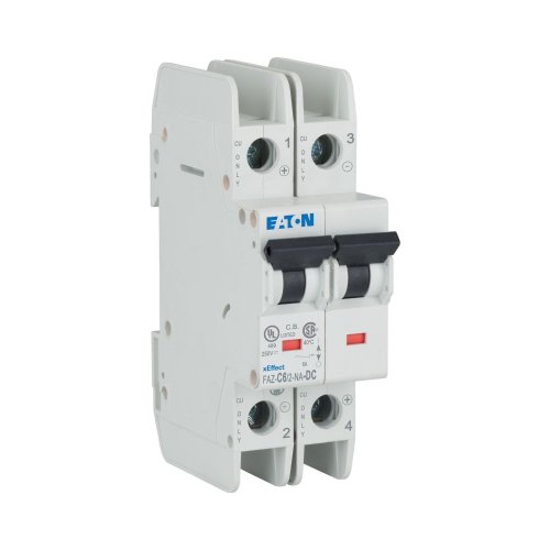 Eaton Installatie-automaat (MCB) FAZ-NA, 2P, 6A, C-curve, 10kA, UL-cert. - Eaton 120638 r - 20059622