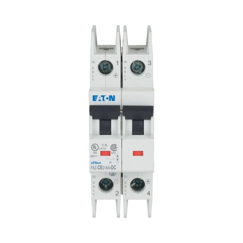 Eaton Installatie-automaat (MCB) FAZ-NA, 2P, 8A, C-curve, 10kA, UL-cert. - Eaton 120640 c - 20059624