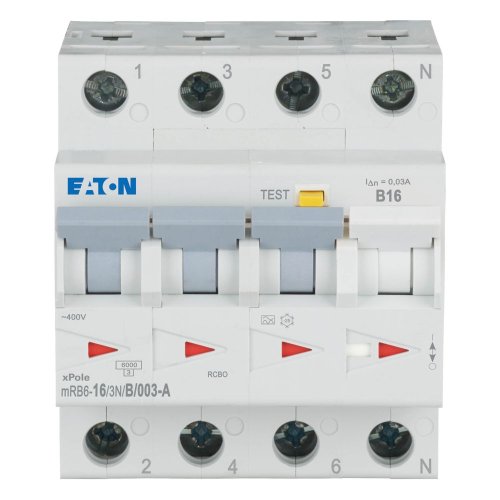 EATON aardlekautomaat b16a 3p+n 0,03a - Eaton 120652 c - 11004842