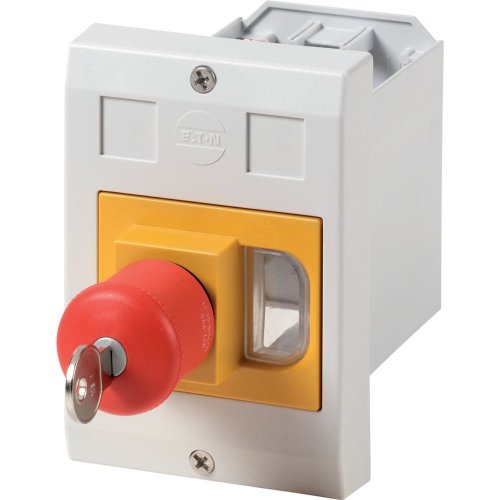 Eaton Kunststof kast inbouw voor PKZM01, IP65 met nood-uit met sleutel - Eaton 1210pic 443 - 20068439