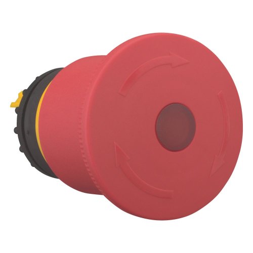 Eaton NOOD-UIT, 45mm, 0M + 0V, draaiontgrendeld, verlicht - Eaton 121460 r - 20059690
