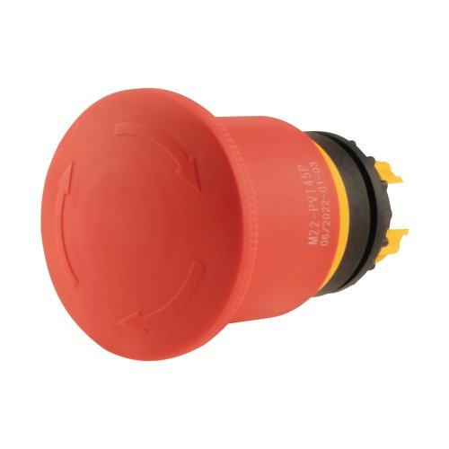 EATON noodstop 45mm draaiontgrendeld M22-PVT45P - Eaton 121462 l - 11005913