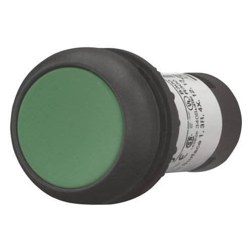 Eaton Drukknop compact, vlak, groen, vast, 1no/0nc - Eaton 121545 l - 20059725