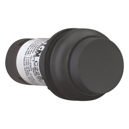 Eaton Drukknop compact, hoog, zwart, terugverend, 1no/1nc - Eaton 121577 r - 20059717