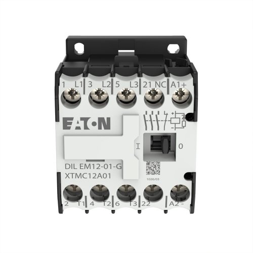 Eaton Magneetschakelaar DILEM12-01-G(24VDC) 5,5kW, 0m,1v - Eaton 127137 c - 20009384