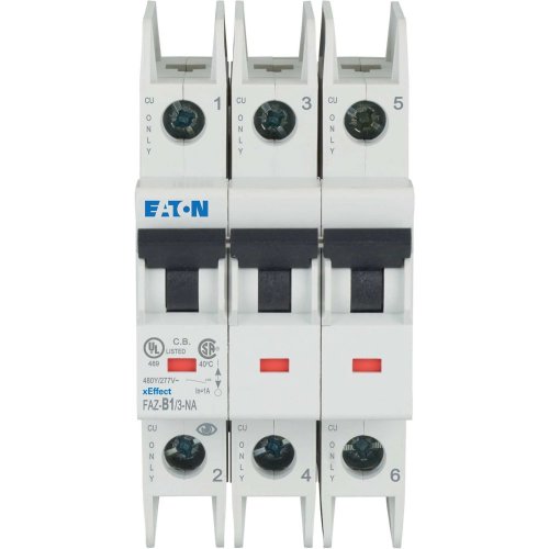 Eaton Installatie-automaat (MCB) FAZ-NA, 3P, 1A, B-curve, 15kA, UL-cert. - Eaton 132712 c - 20060175