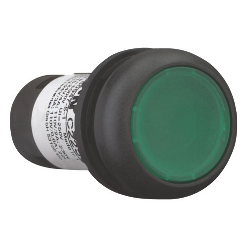Eaton SignaalDrukknop compact, vlak, groen, terugverend, 1no/0nc - Eaton 136634 r - 20060343