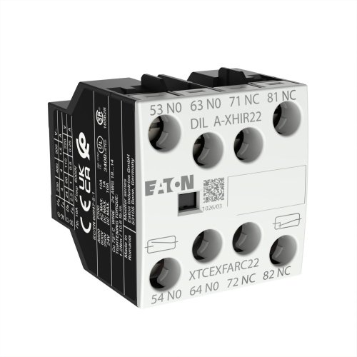 Eaton Hulpcontactblok DILA-XHIR22, Hulpcontact 2m, 2v - Eaton 139580 r - 20060457