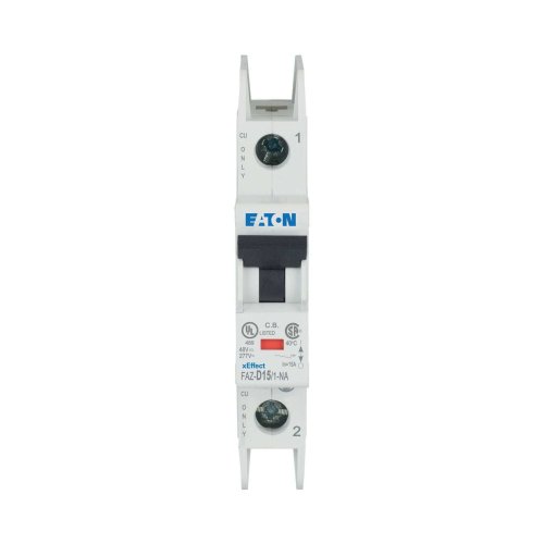 Eaton Installatie-automaat (MCB) FAZ-NA, 1P, 15A, D-curve, 15kA, UL-cert. - Eaton 167175 c - 20058653