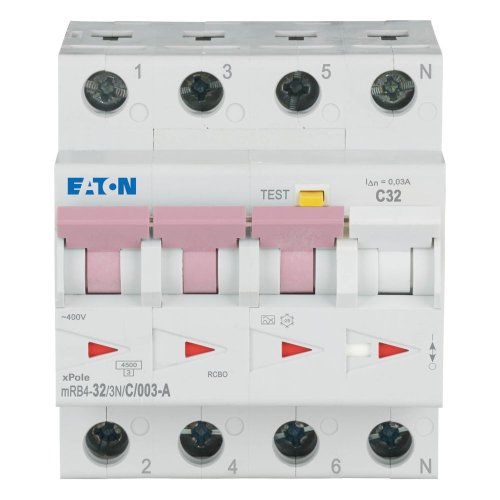 EATON aardlekautomaat c32a 3p+n 0,03a - Eaton 167508 c - 20060590