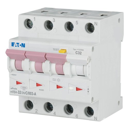 EATON aardlekautomaat c32a 3p+n 0,03a - Eaton 167508 l - 20060590