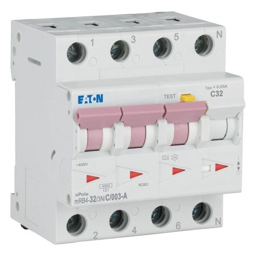 EATON aardlekautomaat c32a 3p+n 0,03a - Eaton 167508 r - 20060590