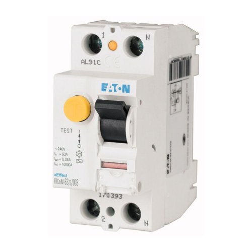 Eaton Aardlekschakelaar digitaal (RCCB) FRCMM, 25A, 2P, 30mA, 10kA, G/A-type - Eaton 167693 l - 20060601