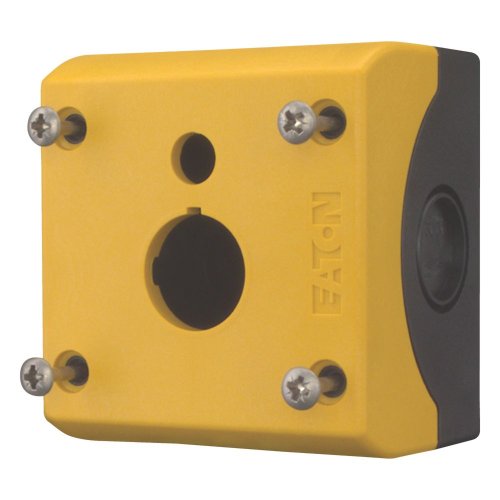 Eaton Opbouwkast, 1 inbouwplaat, deksel geel, voor lichtring - Eaton 167798 l - 20060619