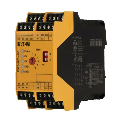Eaton Nood-Stop / hekwerkbewaking / lichtscherm 24Vdc, 0-300 s. vertraging - Eaton 171858 l - 20061331