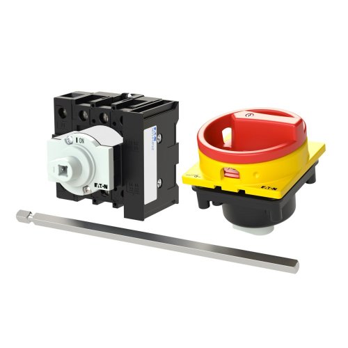 Eaton Hoofdschakelaar, 3-polig + N + 1MC + 1VC, 25 A, NOOD-UIT-functie, afsl - Eaton 172769 l - 20061338