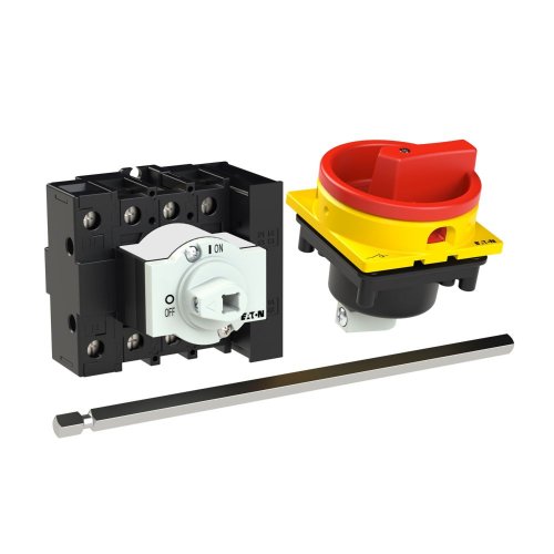 Eaton Hoofdschakelaar, 3-polig + N + 1MC + 1VC, 25 A, NOOD-UIT-functie, afsl - Eaton 172769 r - 20061338