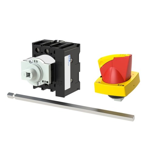 Eaton Hoofdschakelaar, 3-polig + 1MC + 1VC, 25 A, NOOD-UIT-functie, afsluitb - Eaton 172775 l - 20061344