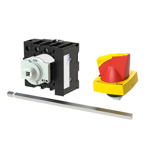 Eaton Hoofdschakelaar, 3-polig + N + 1MC + 1VC, 25 A, NOOD-UIT-functie, afsl - Eaton 172777 l - 20061346