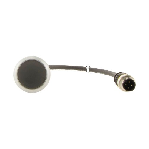Eaton Drukknop, RMQ Compact, zwart, vlak, vast, 0no/1nc, M12A-male, kabel zw - Eaton 181045 c - 20061782