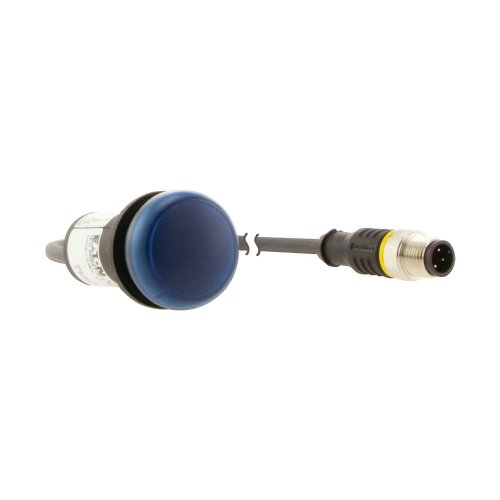 Eaton Signaallamp, RMQ Compact, blauw, vlak, 0no/0nc, M12A-male, kabel zwart - Eaton 181137 r - 20062095