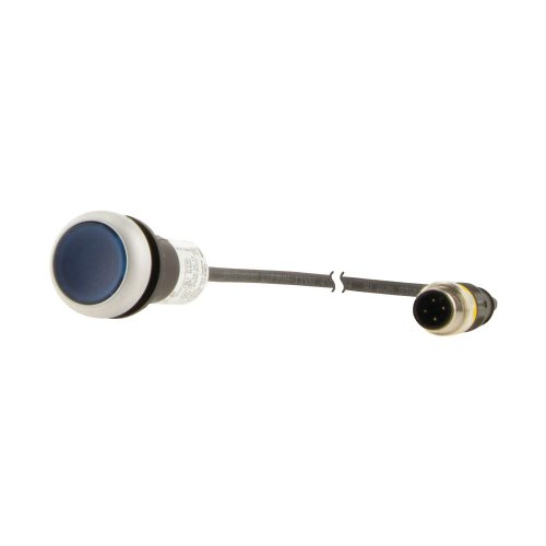 Eaton SignaalDrukknop, RMQ Compact, blauw, vlak, terugverend, 1no/0nc, M12A- - Eaton 181298 l - 20062129