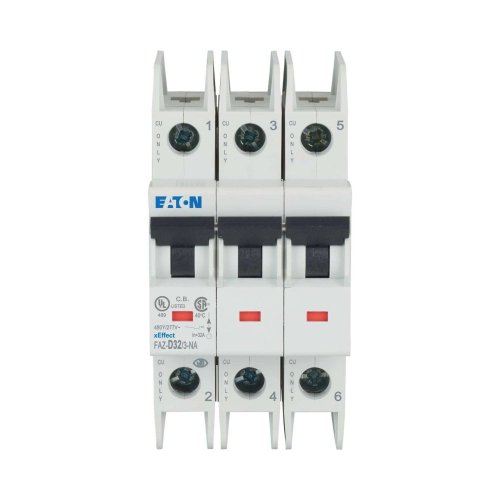 Eaton Installatie-automaat (MCB) FAZ-NA, 3P, 32A, D-curve, 15kA, UL-cert. - Eaton 182105 c - 20058826
