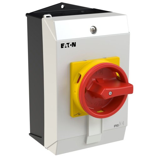 Eaton Hoofdschakelaar, 3-polig + 1MC + 1VC, 25 A, NOOD-UIT-functie, afsluitb - Eaton 182413 r - 20065859