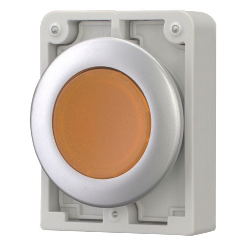 Eaton Signaaldrukknop, 30mm, vlak, amber, terugverend - Eaton 182924 l - 20061985
