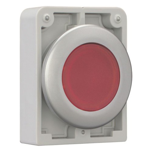 Eaton Signaaldrukknop, 30mm, vlak, rood, vast - Eaton 182926 r - 20062012