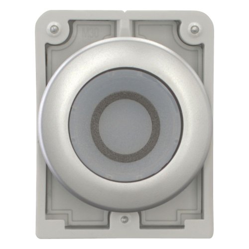 Eaton Signaaldrukknop, 30mm, vlak, wit "O", terugverend - Eaton 182929 c - 20061990