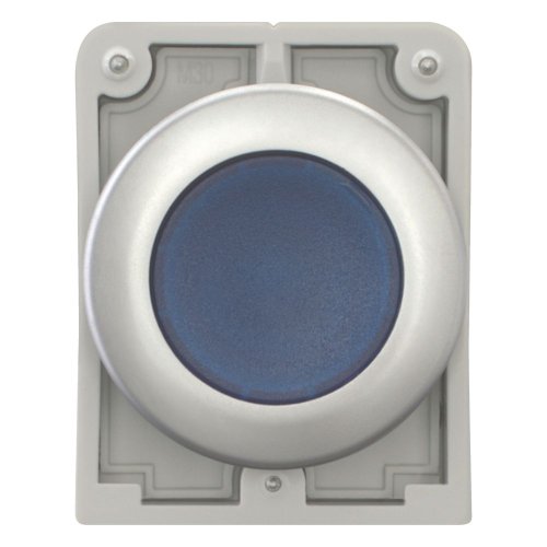 Eaton Signaaldrukknop, 30mm, vlak, blauw, terugverend - Eaton 182940 c - 20062001