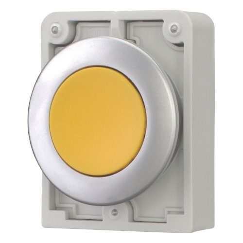 Eaton Drukknop, 30mm, vlak, geel, vast - Eaton 182946 l - 20062007