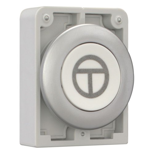 Eaton Drukknop, 30mm, vlak, wit X11, terugverend - Eaton 182963 r - 20062024