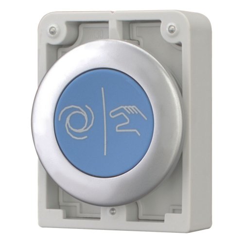Eaton Drukknop, 30mm, vlak, met tekst X217, terugverend - Eaton 182967 l - 20062028