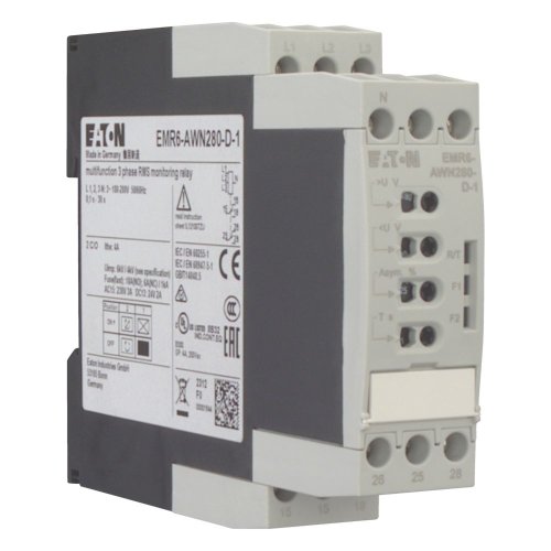 Eaton Fasevolgorde, fase-uitval, Over- of onderspanning, Asymmetrie, Nulleid - Eaton 184770 r - 20062074
