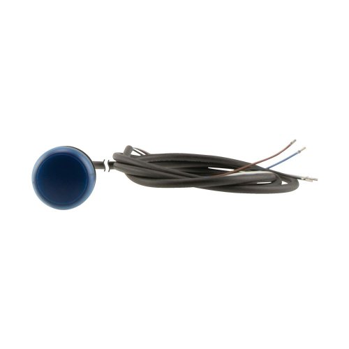 Eaton Signaallamp, RMQ Compact, blauw, vlak, 0no/0nc, open einde, kabel zwar - Eaton 185139 c - 20062105