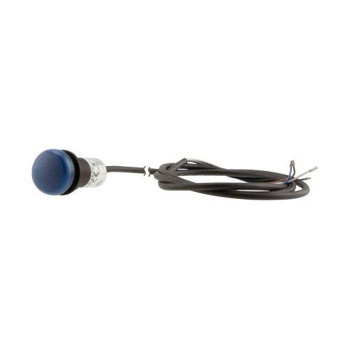 Eaton Signaallamp, RMQ Compact, blauw, vlak, 0no/0nc, open einde, kabel zwar - Eaton 185139 l - 20062105