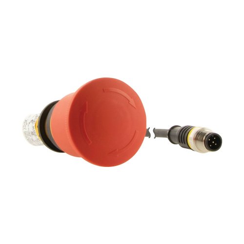 Eaton Nood-Uit/Stop, RMQ Compact, 45 mm palmvorm, draaiontgrendeling, 0no/2n - Eaton 185183 r - 20062127