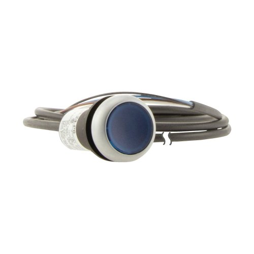 Eaton SignaalDrukknop, RMQ Compact, blauw, vlak, vast, 1no/0nc, open einde,  - Eaton 185585 r - 20062141