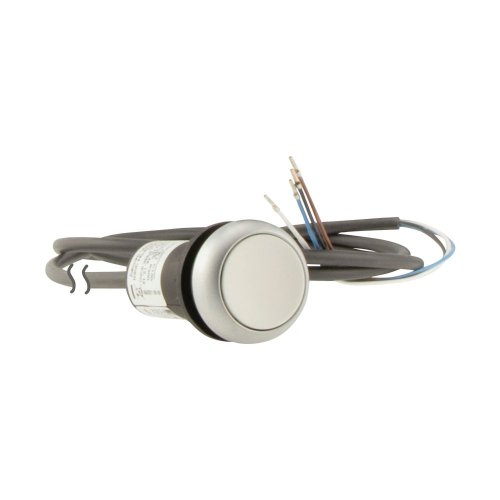 Eaton Drukknop, RMQ Compact, wit, vlak, terugverend, 1no/0nc, open einde, ka - Eaton 185610 r - 20062170