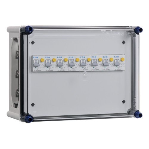 Eaton Lichtgroepenkast RCBO 8x16A incl. rails - Eaton 1861952 r - 20062475