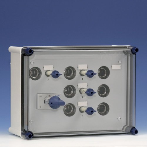 Eaton Licht-en krachtgr.kast 40A 4p 4xDII-1xDII + rails - Eaton 1864020 r - 20062591