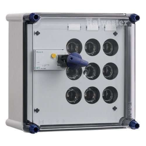 Eaton Krachtgroepenkast ALS 40A 30mA + 3x25A + rails - Eaton 1864421 r - 20062653
