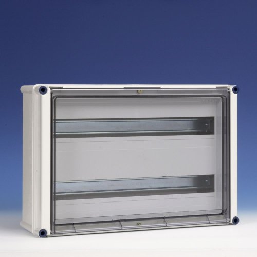 Eaton Lege kast, scharnierend deksel + 2 hoedprofielen met 2 slots, omsloten - Eaton 1864839 r - 20062689