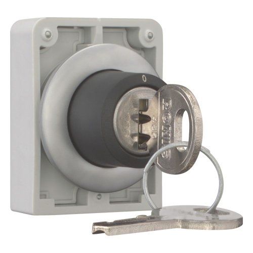 Eaton Sleutelschakelaar, 30mm, vlak, RS, 2 standen, vast - Eaton 187062 r - 20062803