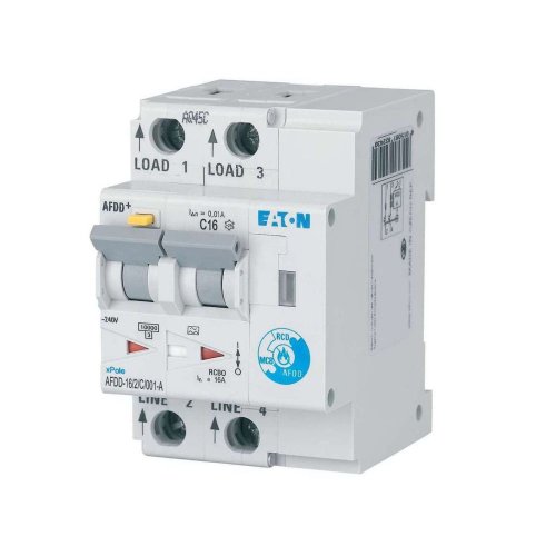 Eaton Vlamboogautomaat (AFDD) 16A 2p C-kar 10mA - Eaton 187207 l - 20062870