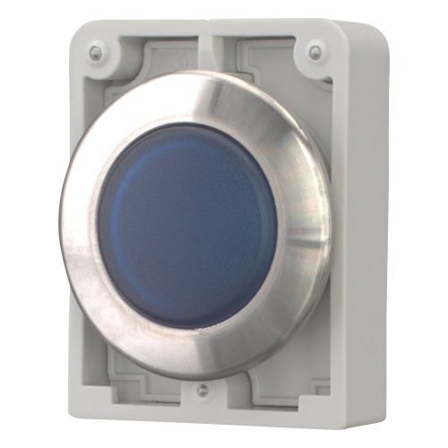 Eaton Signaallamp, 30mm, RVS, vlak, blauw - Eaton 188045 l - 20062981